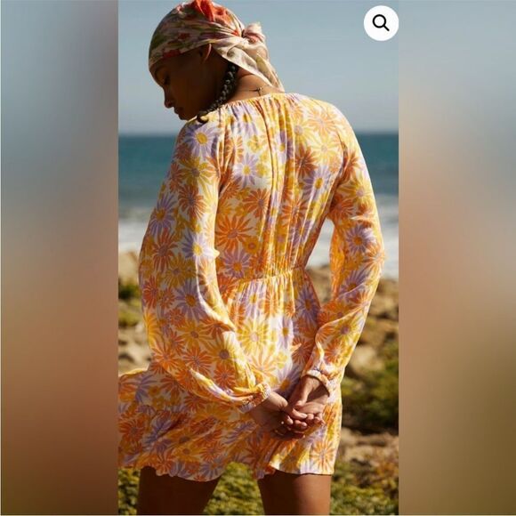 L*SPACE | Feelin’ Fine Cutout Mini Dress in Oopsie Daisy Print Women’s Size M - Picture 13 of 14